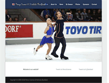 Tablet Screenshot of pennyandnick.ice-dance.com
