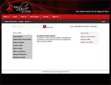 Tablet Screenshot of partnersearch.ice-dance.com